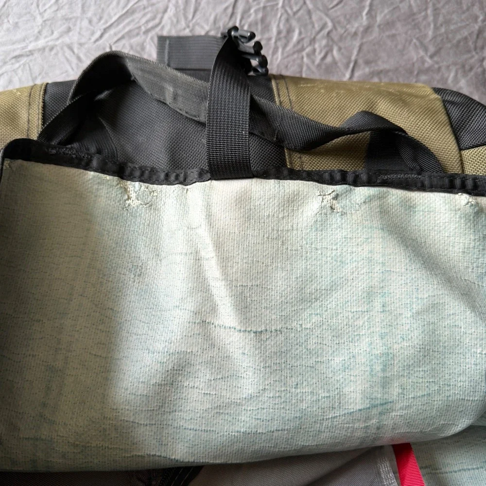 Timbuk2 Cargo Tote Bag Olive Green Black Large Laptop Travel SEE PHOTOS PLZ